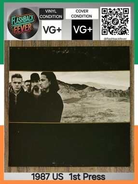 U2•The Joshua Tree•1987 US Stereo (#90581-1)•Specialty Pressing, Gatefold